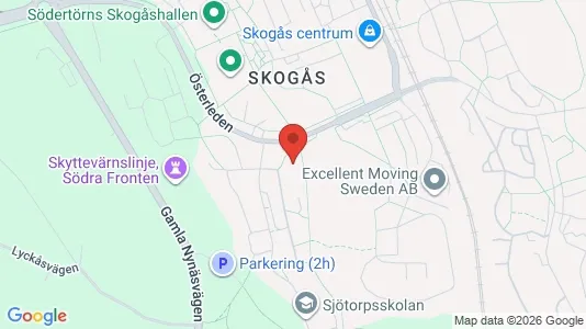 Apartments for rent i Huddinge - kort over placeringen