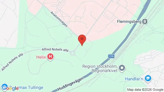 Apartments for rent i Huddinge - kort over placeringen