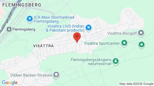 Apartments for rent i Huddinge - kort over placeringen
