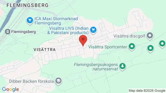 Apartments for rent i Huddinge - kort over placeringen