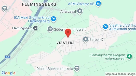 Apartments for rent i Huddinge - kort over placeringen