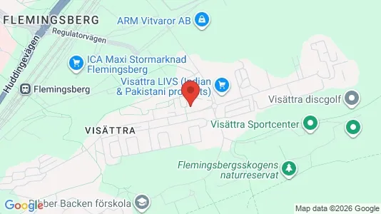 Apartments for rent i Huddinge - kort over placeringen