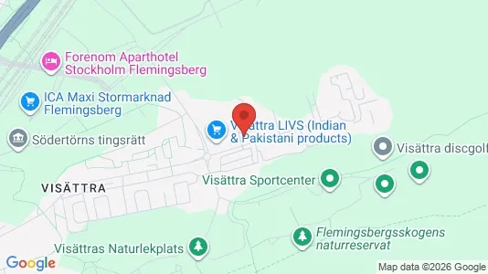 Apartments for rent i Huddinge - kort over placeringen