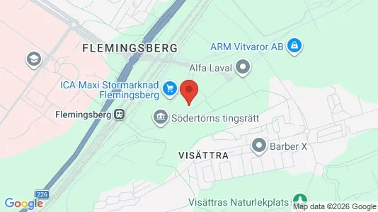 Apartments for rent i Huddinge - kort over placeringen