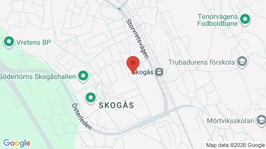 Apartments for rent i Huddinge - kort over placeringen