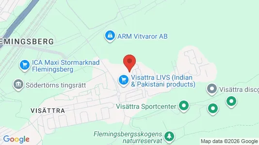 Apartments for rent i Huddinge - kort over placeringen