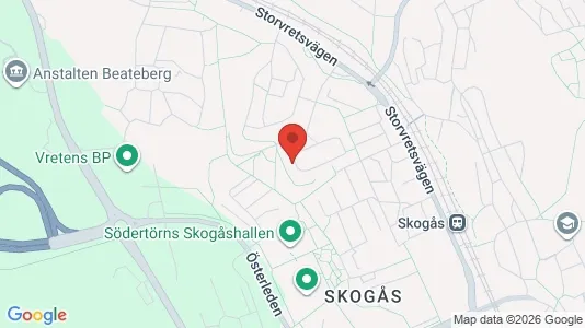 Apartments for rent i Huddinge - kort over placeringen