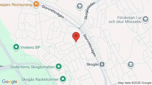 Apartments for rent i Huddinge - kort over placeringen