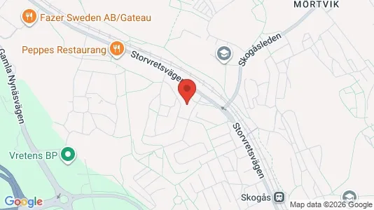 Apartments for rent i Huddinge - kort over placeringen