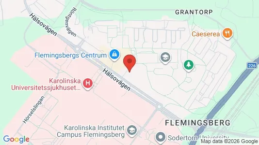 Apartments for rent i Huddinge - kort over placeringen