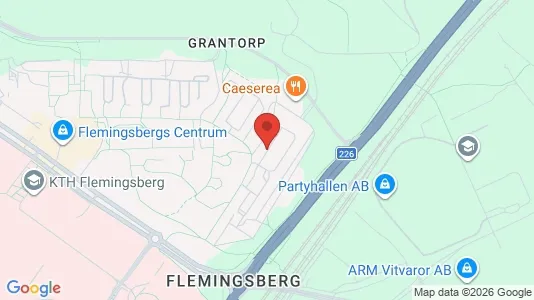 Apartments for rent i Huddinge - kort over placeringen