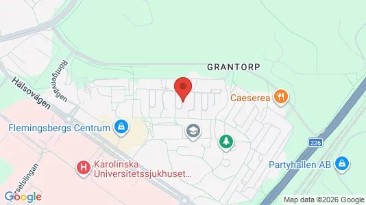 Apartments for rent i Huddinge - kort over placeringen