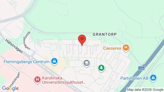 Apartments for rent i Huddinge - kort over placeringen