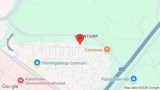 Apartments for rent i Huddinge - kort over placeringen