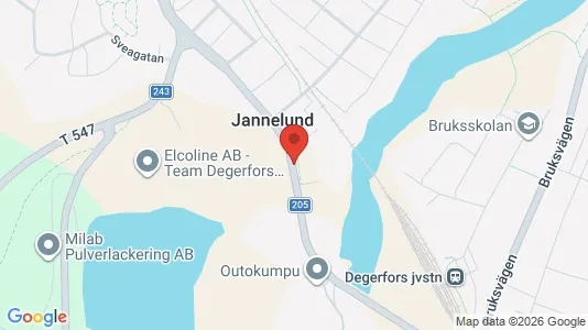 Apartments for rent i Degerfors - kort over placeringen
