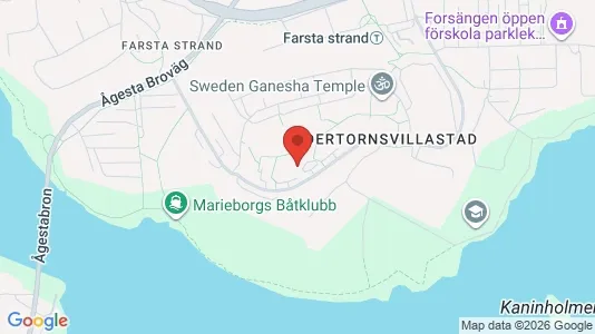 Apartments for rent i Stockholm South - kort over placeringen