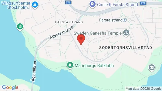 Apartments for rent i Stockholm South - kort over placeringen