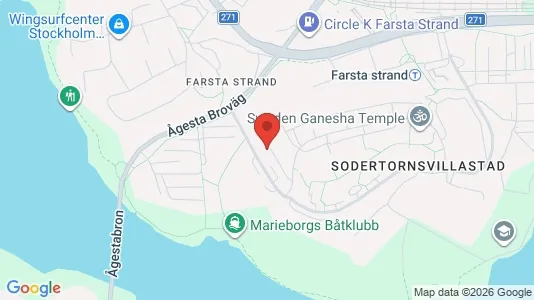 Apartments for rent i Stockholm South - kort over placeringen