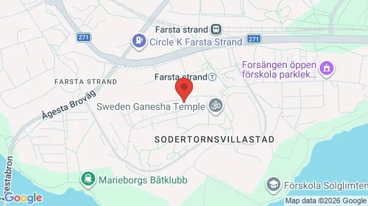 Apartments for rent i Stockholm South - kort over placeringen