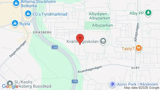 Apartments for rent i Botkyrka - kort over placeringen