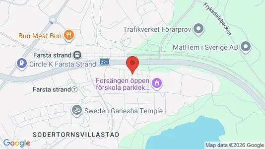 Apartments for rent i Stockholm South - kort over placeringen