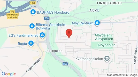 Apartments for rent i Botkyrka - kort over placeringen