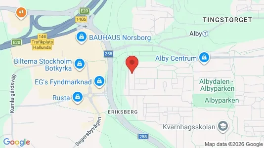 Apartments for rent i Botkyrka - kort over placeringen