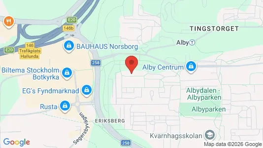 Apartments for rent i Botkyrka - kort over placeringen
