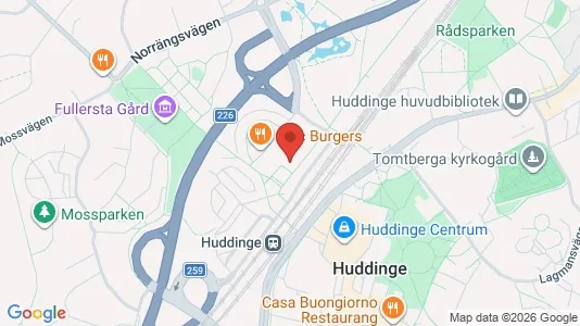 Apartments for rent i Huddinge - kort over placeringen
