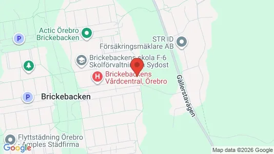 Apartments for rent i Örebro - kort over placeringen