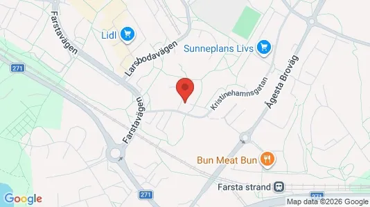 Apartments for rent i Stockholm South - kort over placeringen