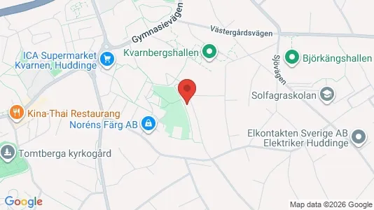 Apartments for rent i Huddinge - kort over placeringen