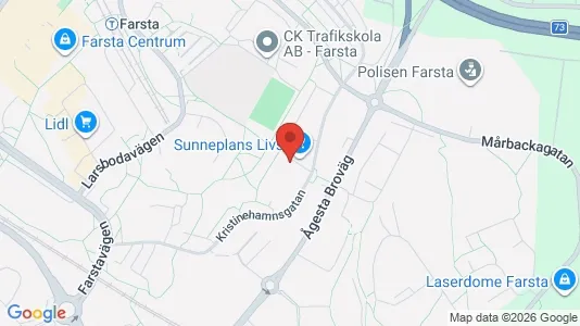 Apartments for rent i Stockholm South - kort over placeringen