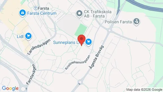 Apartments for rent i Stockholm South - kort over placeringen