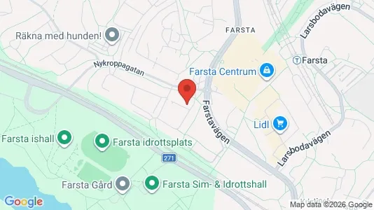 Apartments for rent i Stockholm South - kort over placeringen