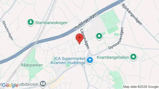 Apartments for rent i Huddinge - kort over placeringen