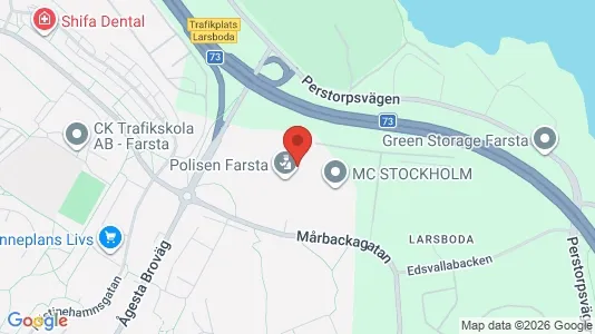 Apartments for rent i Stockholm South - kort over placeringen