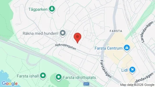 Apartments for rent i Stockholm South - kort over placeringen