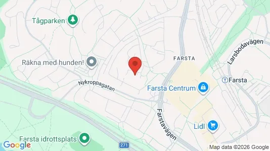 Apartments for rent i Stockholm South - kort over placeringen