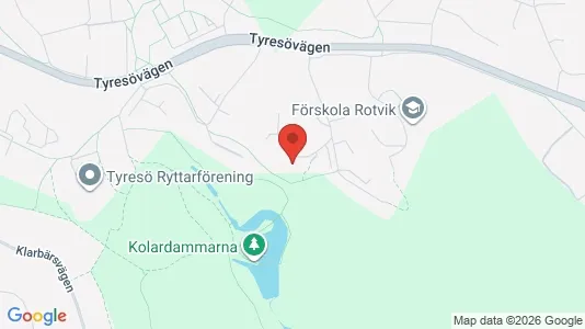 Apartments for rent i Tyresö - kort over placeringen