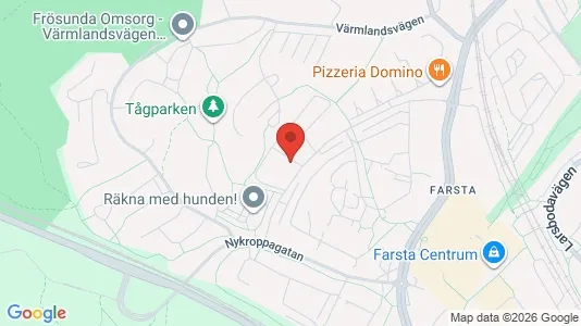 Apartments for rent i Stockholm South - kort over placeringen