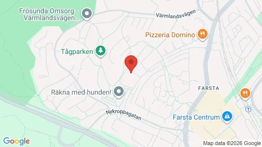 Apartments for rent i Stockholm South - kort over placeringen