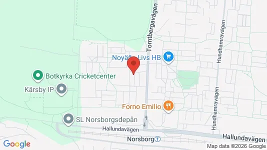 Apartments for rent i Botkyrka - kort over placeringen