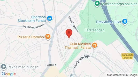 Apartments for rent i Stockholm South - kort over placeringen
