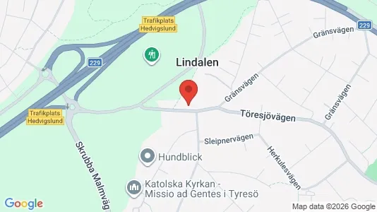 Apartments for rent i Tyresö - kort over placeringen