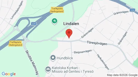 Apartments for rent i Tyresö - kort over placeringen