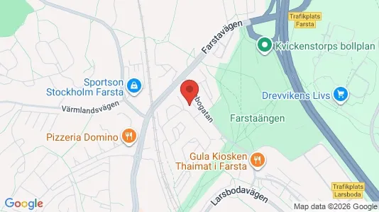 Apartments for rent i Stockholm South - kort over placeringen