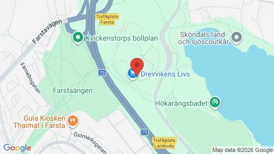 Apartments for rent i Huddinge - kort over placeringen