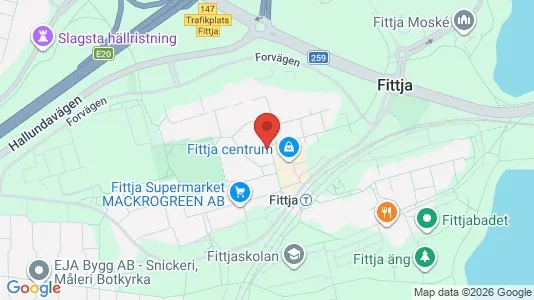 Apartments for rent i Botkyrka - kort over placeringen