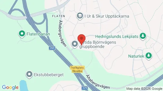 Apartments for rent i Nacka - kort over placeringen